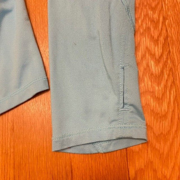 Mountain Hardware Women's Size Medium Blue 1/4 Zip Long Sleeve Running Top Shirt - Picture 6 of 6